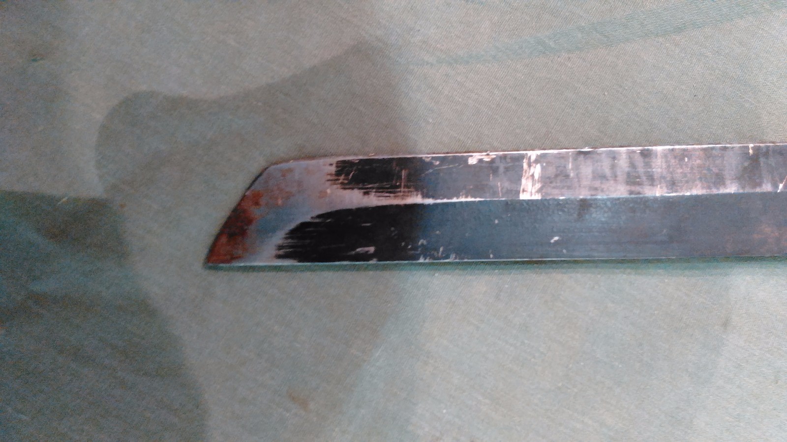 Sword  (Has no handle grip & blade is damaged. May be good for a restorer)