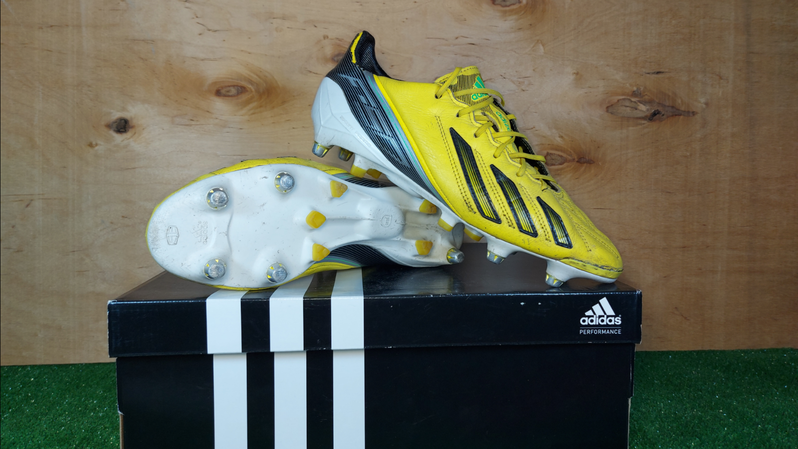 超希少 adizero f50 sg タグ付き 27.0 Adidas F50 Adizero SG V23967 Soccer Cleats Football Boots