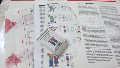 Studio Bernina Artista Deco 300  ALL STAR KIDS #530 Embroidery Card EXCELLENT