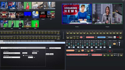 Video Mixer Switcher Live Streaming Software