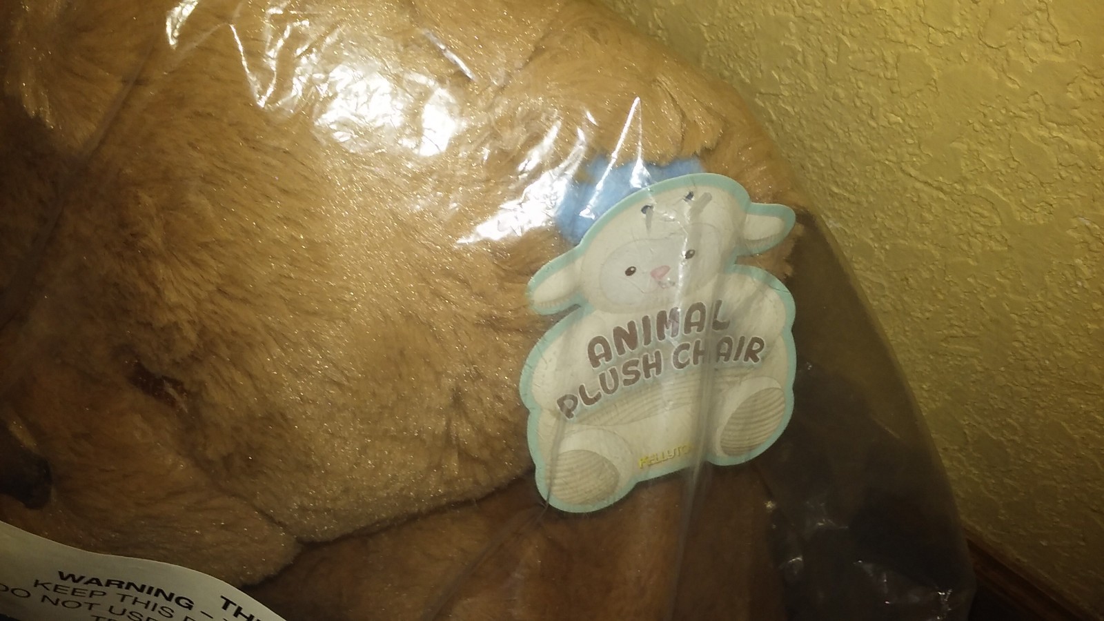 Kelly Toy Teddy Bear Plush Animal Chair 18”  BRAND NEW SEALED