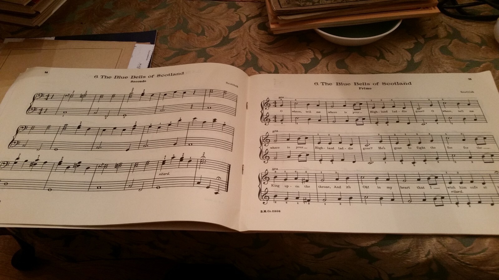 Twenty Fingers  Easy duets for the Piano  Ward, Lela, H.  Boston Music  1954