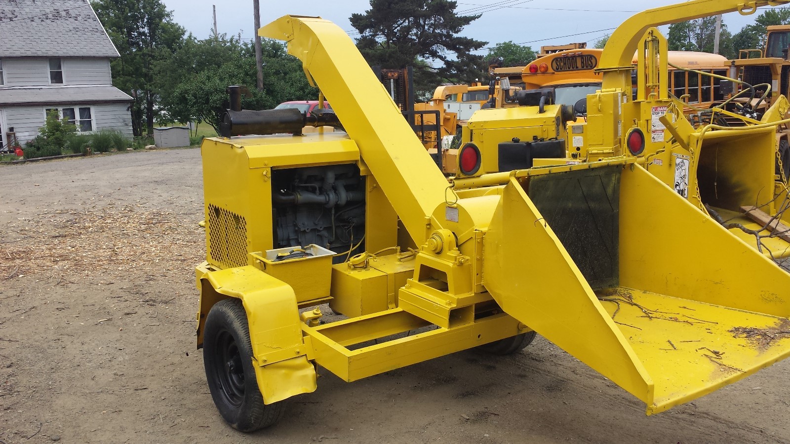 Chipmore  WC12 DRUM WOOD CHIPPER DEUTZ TURBO DIESEL ENGINE 1031 hours