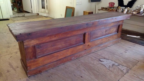 antique country mercantile original store counter primitive Island