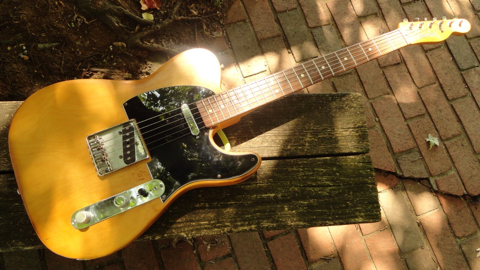 Fender Telecaster ブラック 1998 Fender Standard Telecaster in Black | Cream City Music