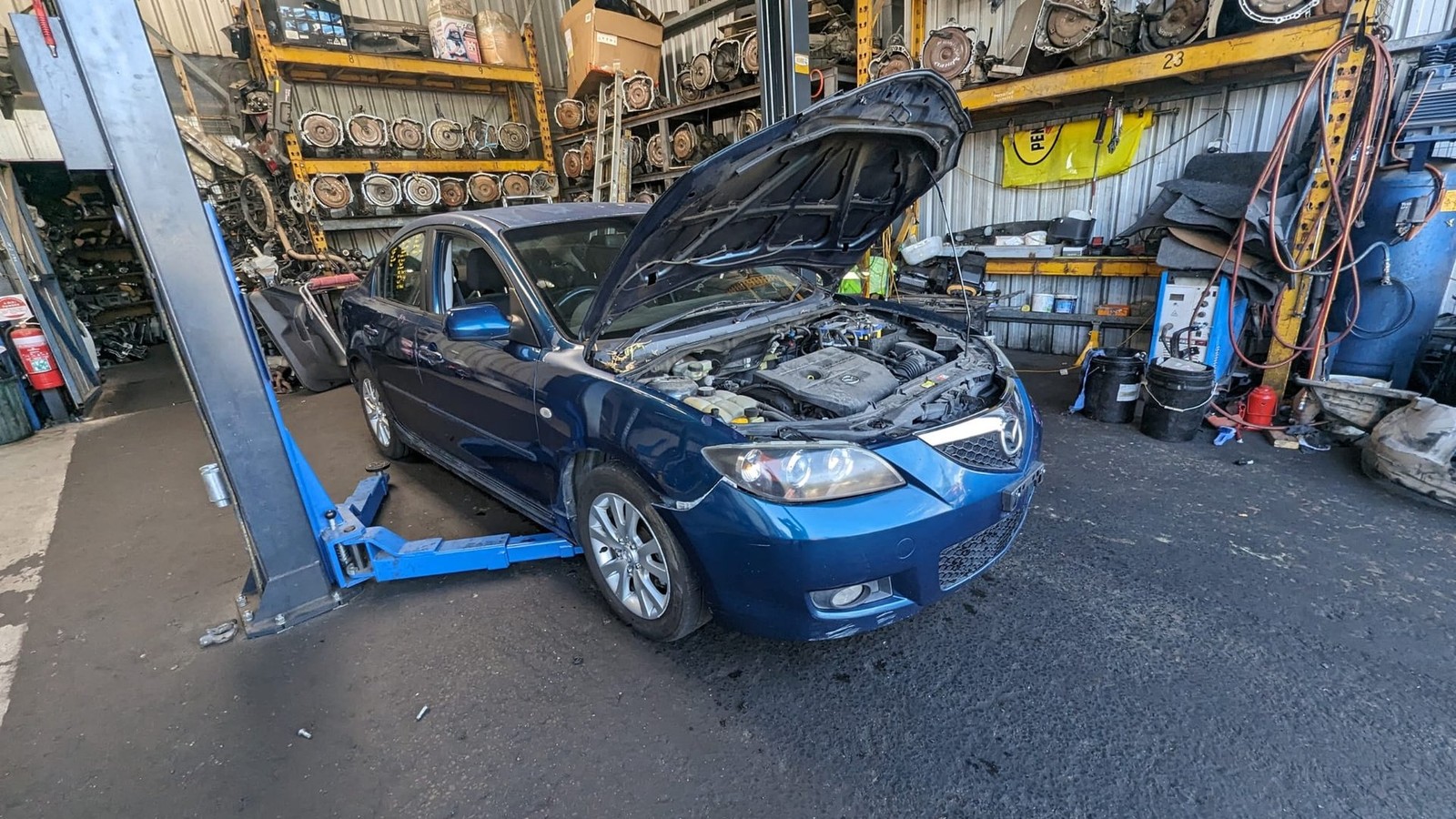 2003 - 2009 Mazda Mazda3 BK Sedan FWD Clock Spring - thumbnail 9