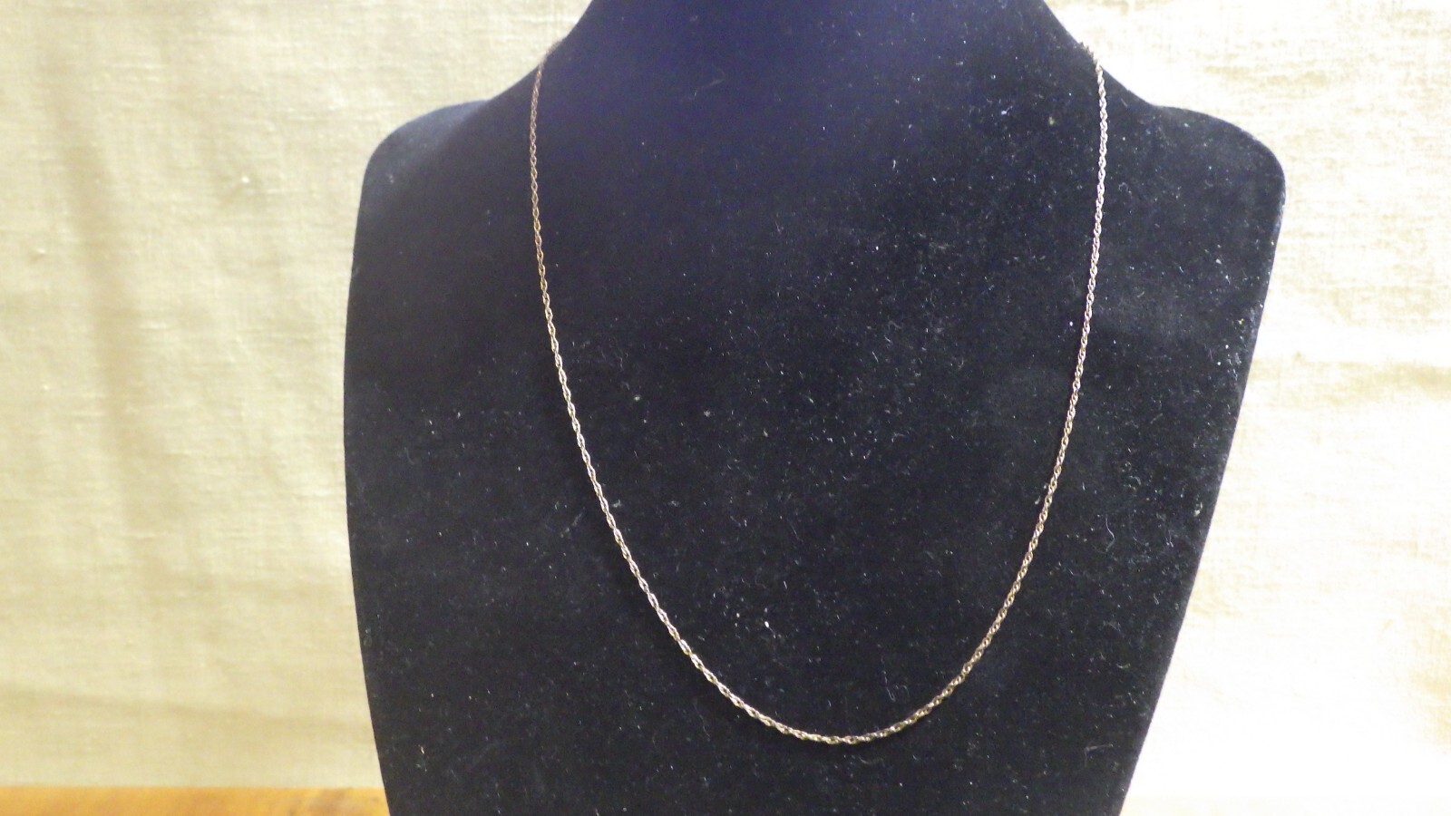 vintage AJC co 1/20th 14K gf necklace yellow gold chain 17 vintage AJC co 1/20th 14K gf necklace yellow gold chain 17
