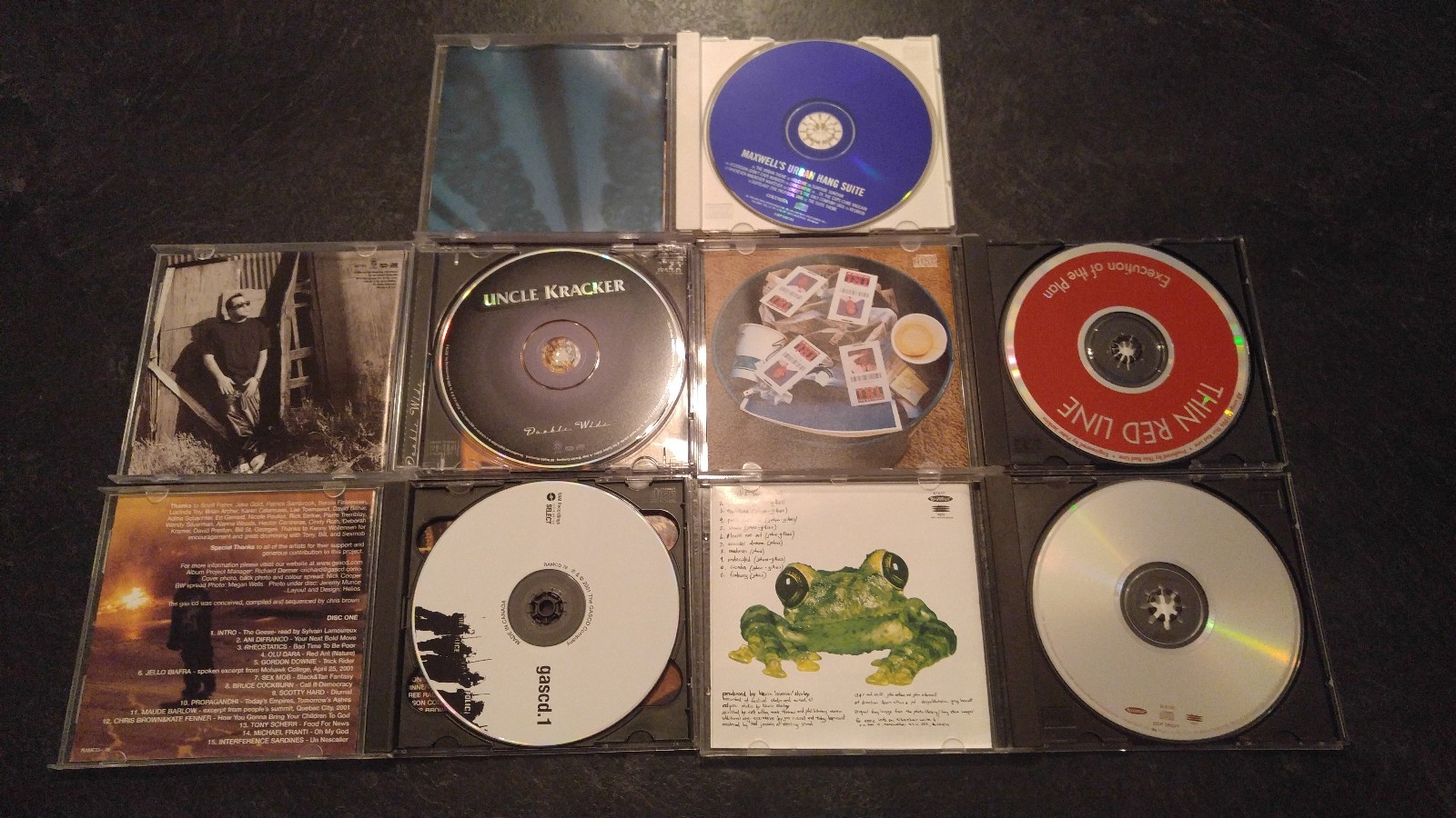 Silverchair, Thin Red Line, Uncle Kracker, GASCD, & Urban Hang - 5 CD Lot Set!
