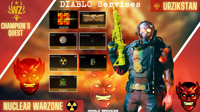  Guaranteed Rebirth/Urzikstan Warzone Nuke Champions Quest Season 5 Rewards 