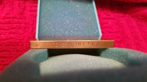 ANTONIK HARDNESS TEST BLOCK  55.2 HR30T  +/- 1.0