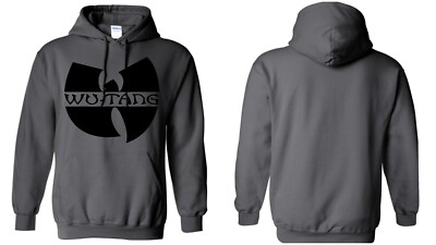 Wu-Tang Clan 90's Hooded Sweater BLACK LOGO Wu wear Hoodie