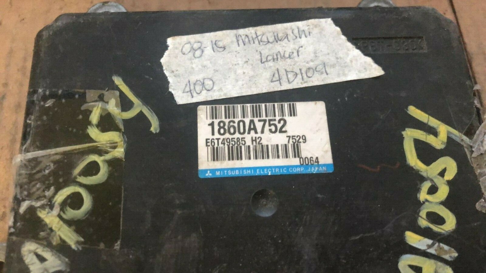 2008-2015 Mitsubishi Lancer ecm ecu computer 1860A752 | eBay