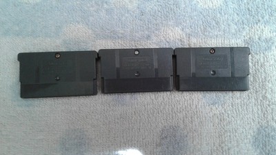 3 Games Lizzie McGuire, Barbie (Nintendo Game Boy Advance) UNTESTED!(799)