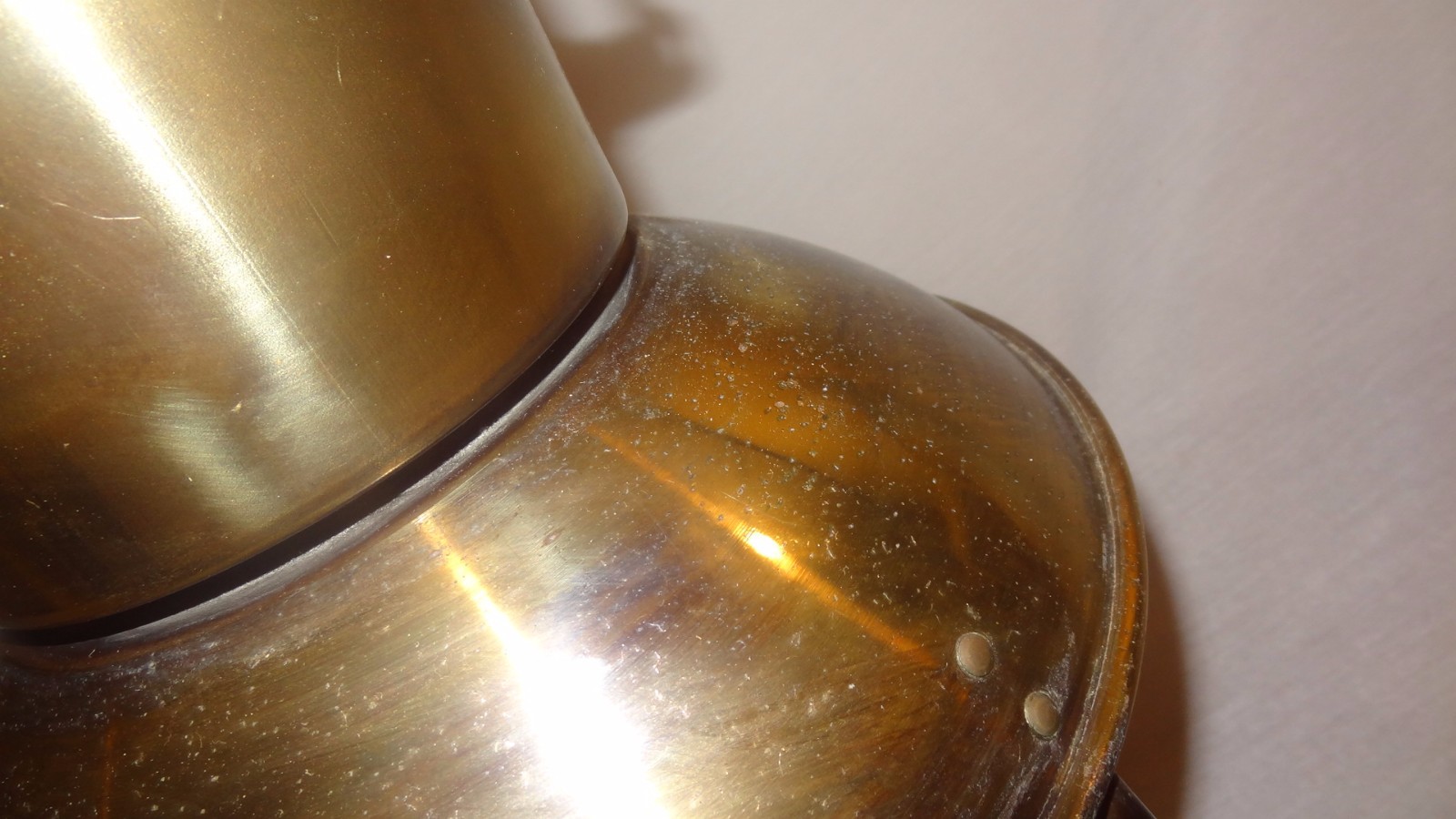 Vintage DHR Holland Pendulum Lantern Light Lamp Brass Nautical Electric 60's