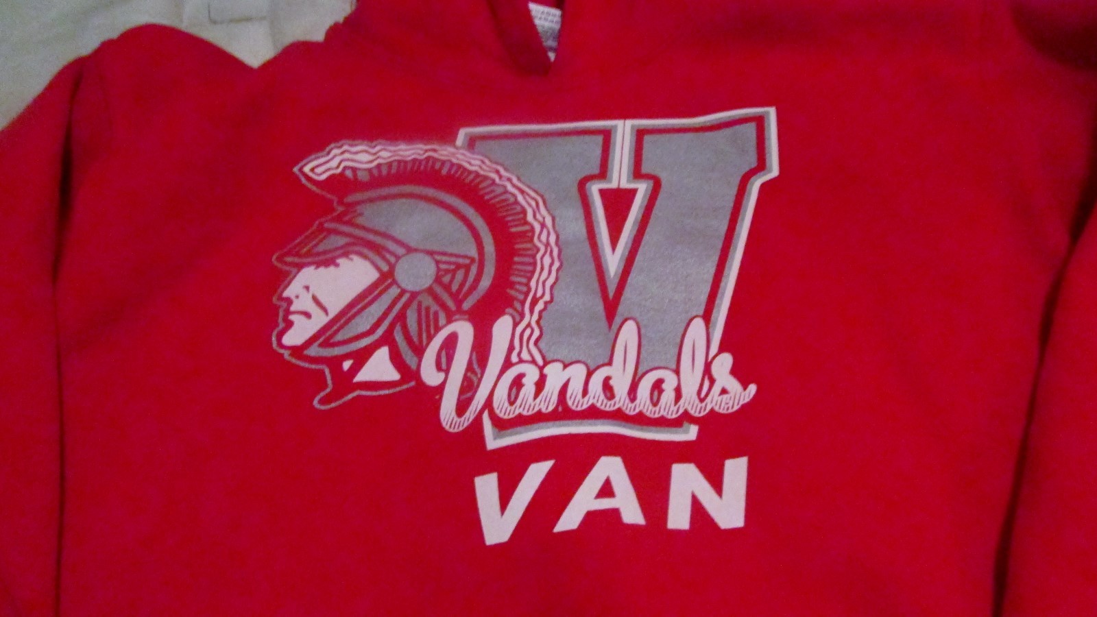 Van Vandals Sweatshirt Size Youth Large