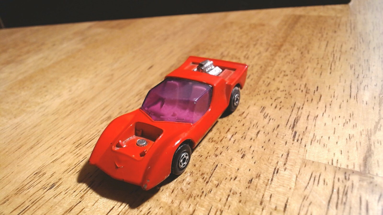 MATCHBOX 1971英国製 1971 Lesney Matchbox Superfast #4 Gruesome Twosome Red