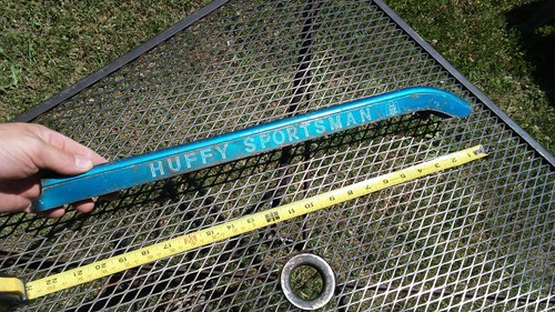 vintage huffy sportsman bicycle chain guard