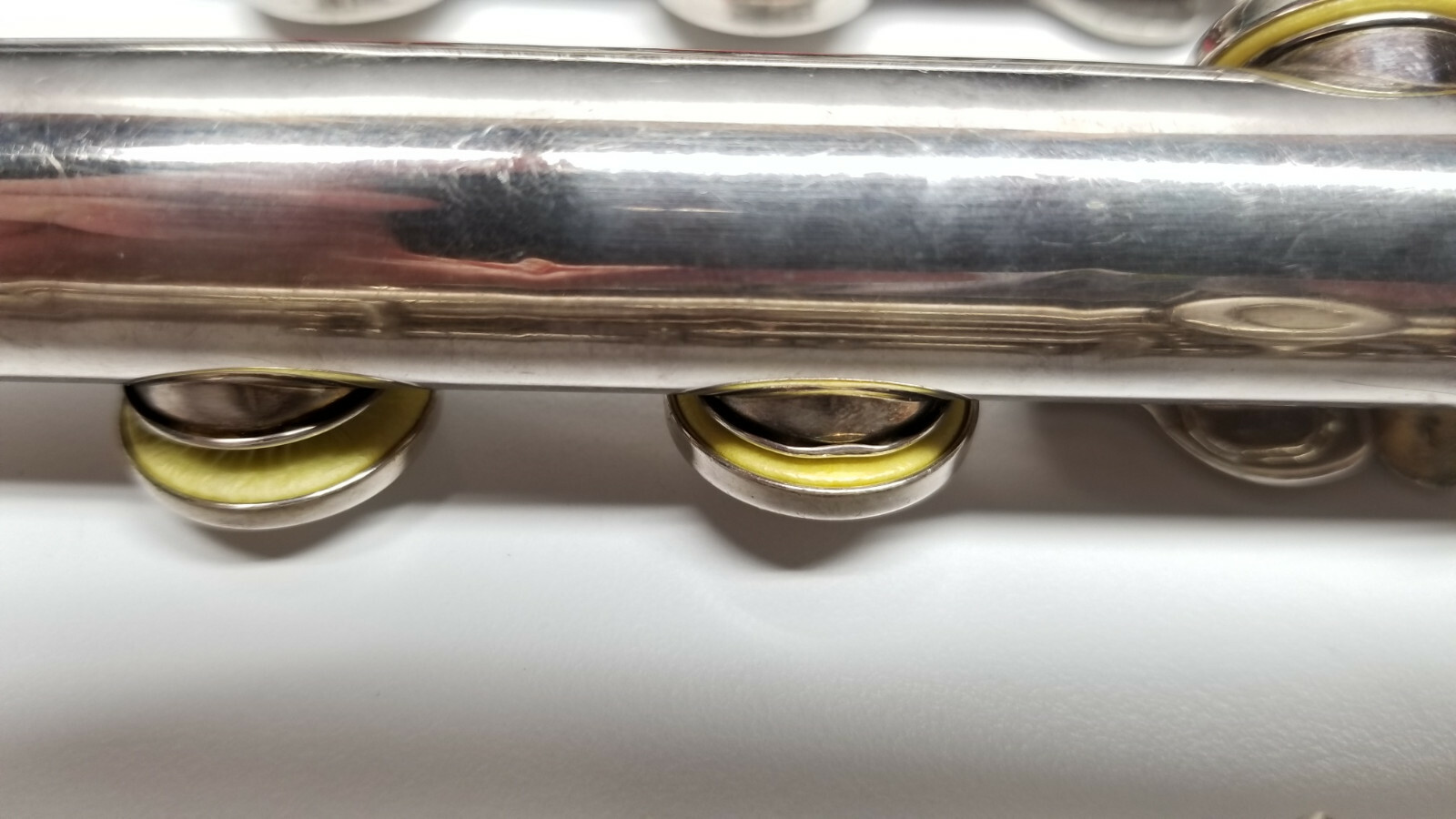 Three Gemeinhardt 2SP Silver Plated Flute C Footjoints ONLY for Parts or Repair