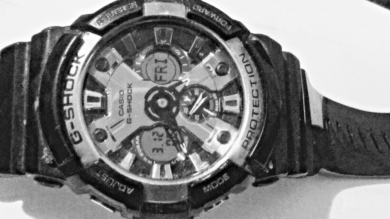 VINTAGE 20BAR-CASIO CHRONO G-SHOCK WRIST WATCH -5229-GA VINTAGE 20BAR-CASIO CHRONO G-SHOCK WRIST WATCH -5229-GA