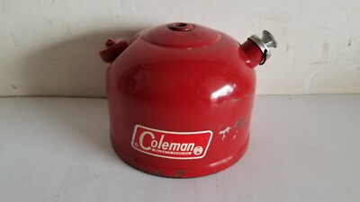 5/70 Coleman 200A Lantern Fount / Tank w/ 3 Piece Fuel Filler Cap & Pump