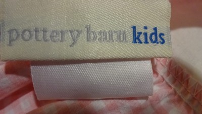 BED SKIRT Baby Bed CRIB Pink & White Checks Ruffles 4 Sides 28