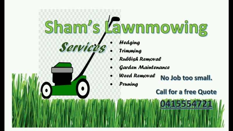 Shams Lawnmowing Services Landscaping Gardening Gumtree Australia Bankstown Area Greenacre 1258985042