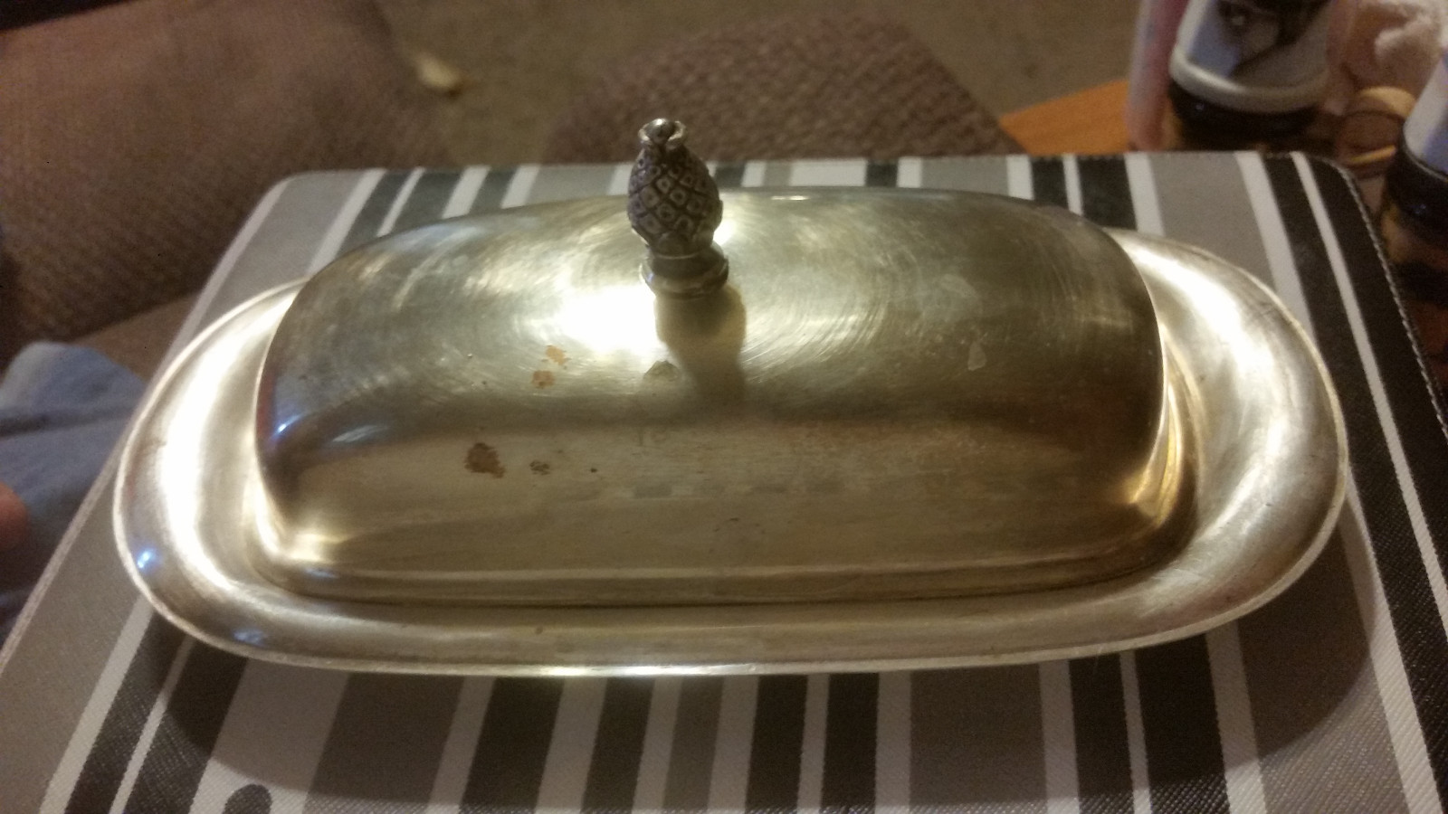 W M Rogers Silver Plate Butter Dish pattern 987, | eBay