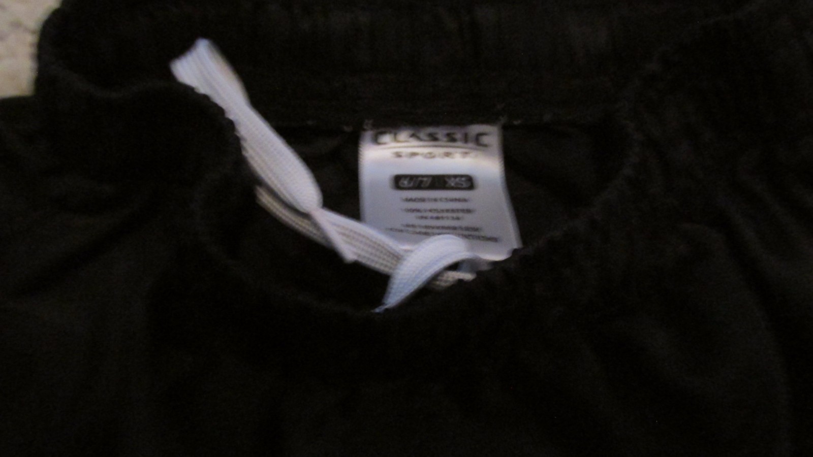 Classic Sport Brand Black  Shorts size 6/7 (XS)