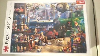 Trefl Red 6000 Piece Puzzle - Train Station