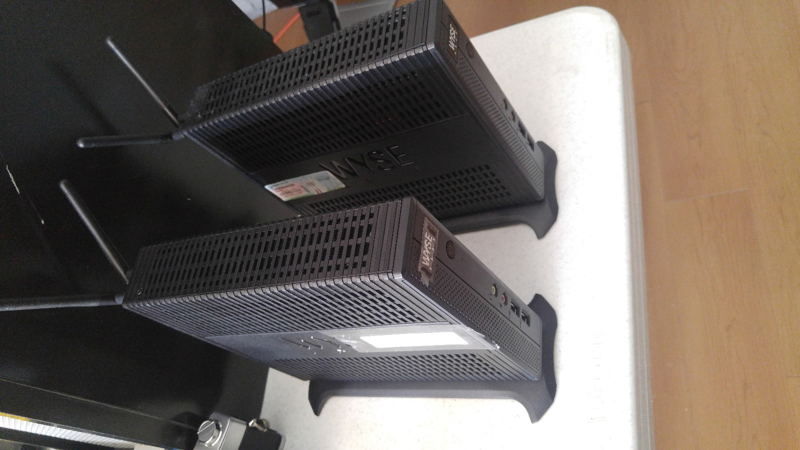 Lot of Two(2) Dell Wyse Z90D7 Thin Client -128GB SSD 3GB RAM, Win 7 Pro 64-bit