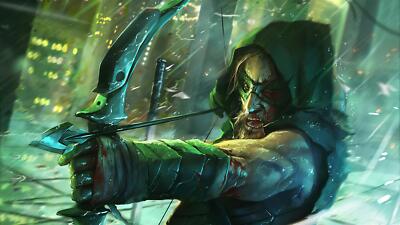 Green Arrow DC - Metal Print - 20cmx30cm  999900877