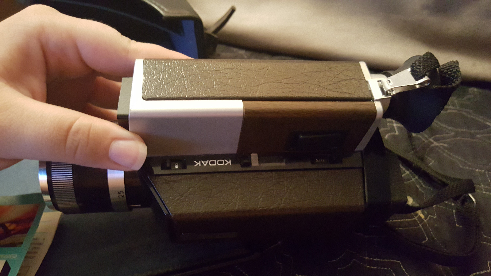 Vintage Kodak XL55 Super 8 Movie Camera Includes Carry Case Free Shipping
