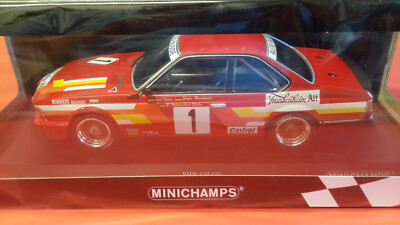 MINICHAMPS 155852501 1/18 BMW 635 CSI #1 BUDDE RACING NURBURGRING 24 HRS.