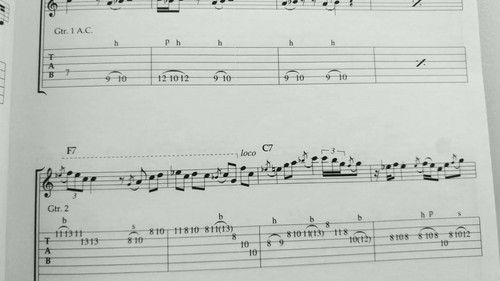 GUITAR TAB / TABLATURE / HOT BLUES # 2 / BLUES GUITAR TAB / BLUES SONGBOOK