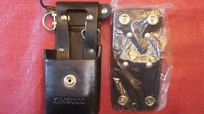 Kenwood KLH-6SW Swivel Belt Loop and LEATHER Case TK-340 TK-240