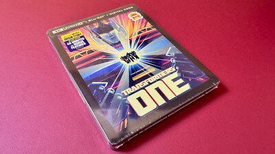 Transformers One Steelbook (4K Ultra HD/Blu-Ray) SAME DAY SHIPPING
