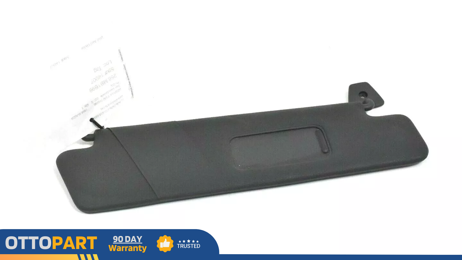 01-04 Mercedes R170 SLK230 SLK320 Right Side Sunvisor Sun Visor Mirror Black OEM
