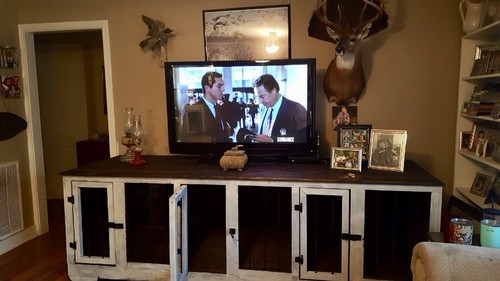 Indoor Dog Kennel Console Table Artisan Hand Crafted 6 Feet Long 72” Inches New