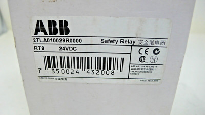 ABB 2TLA010029R0000 Safety Relay RT9 24VDC
