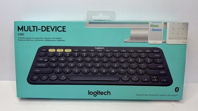 Logitech K380 Multi-Device Mini Bluetooth Keyboard Blue 920-007559