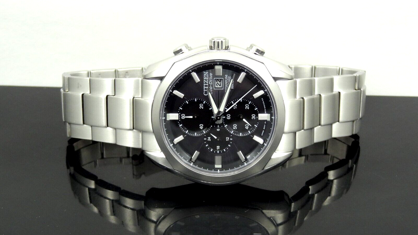 Citizen Eco-Drive Titanium Chronograph Sapphire Crystal