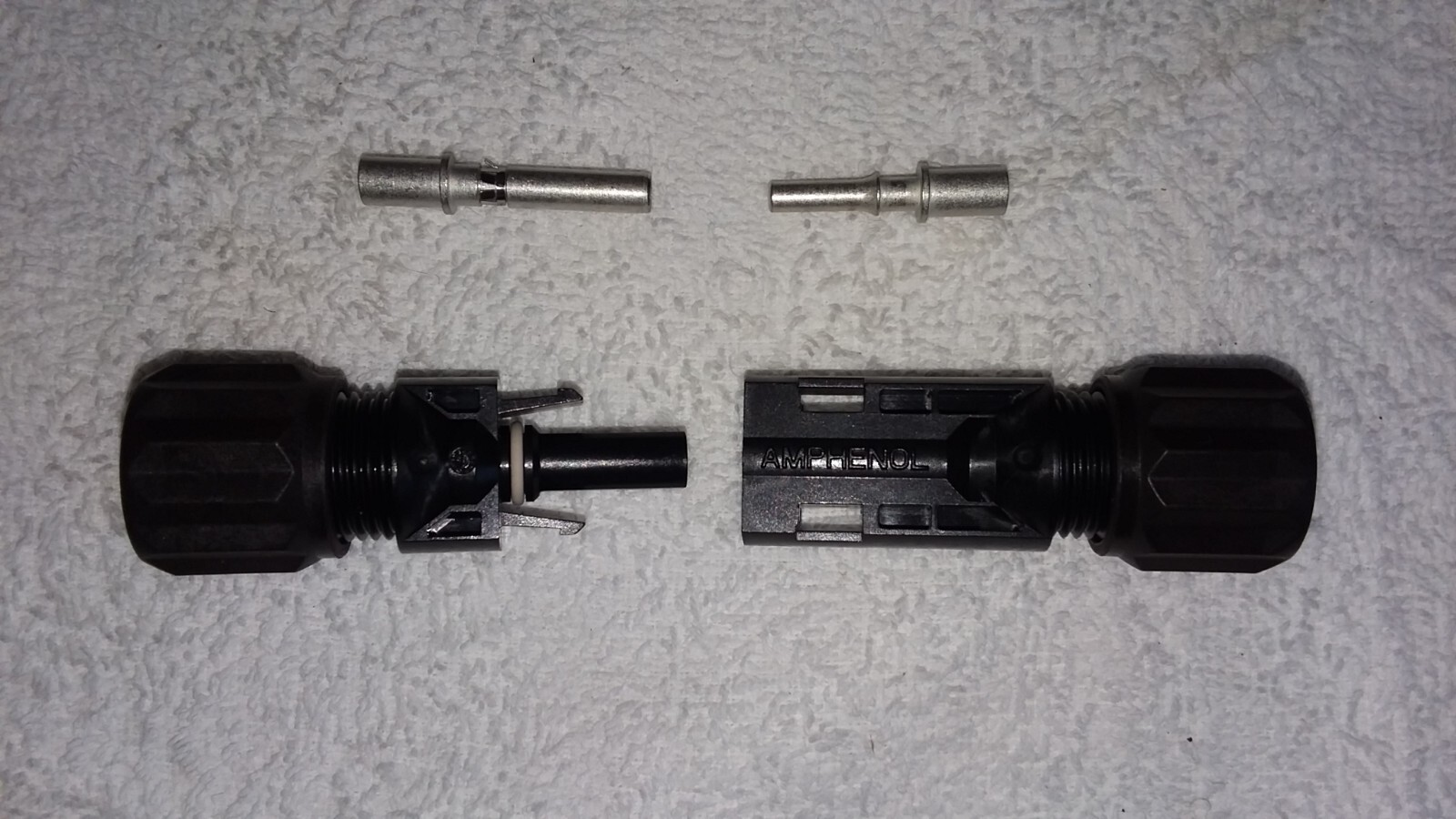 MC4 connectors, 8 awg guage, for solar backup off grid