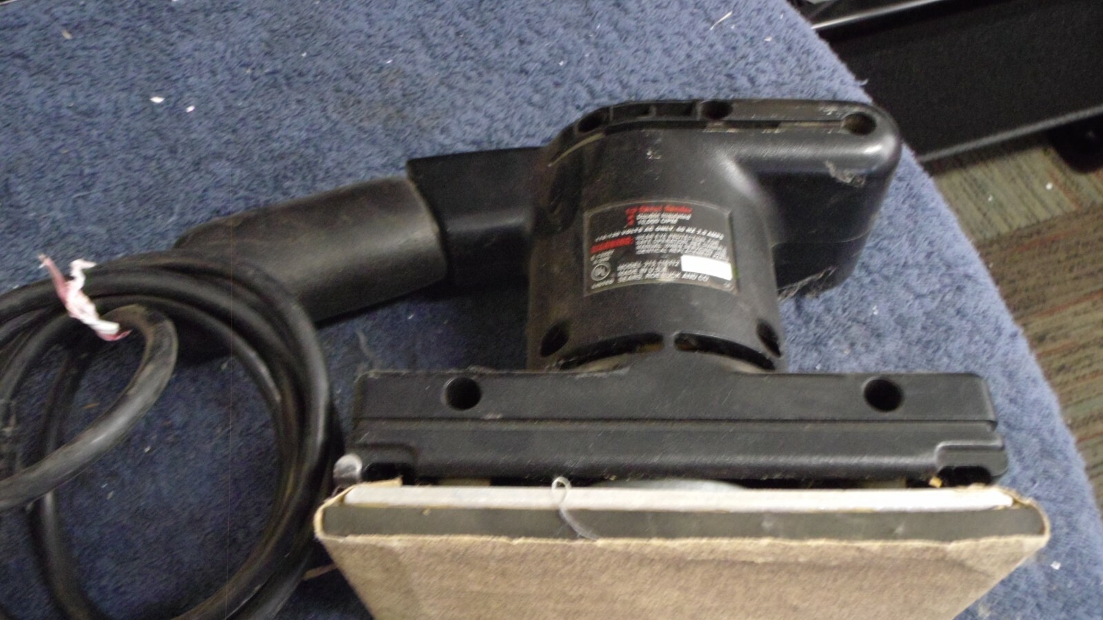 Craftsman 1/6 HP Dual Motion Straight / Orbital Sander Model 315.116112