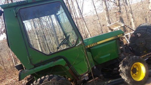 John Deere 955 With Cab, Mower, Snow Plow 1058 Hrs
