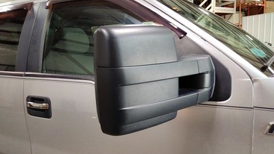 07-14 Ford F150 OEM Right Passenger Dual Arm Door Mirror (Black Textured Cap)