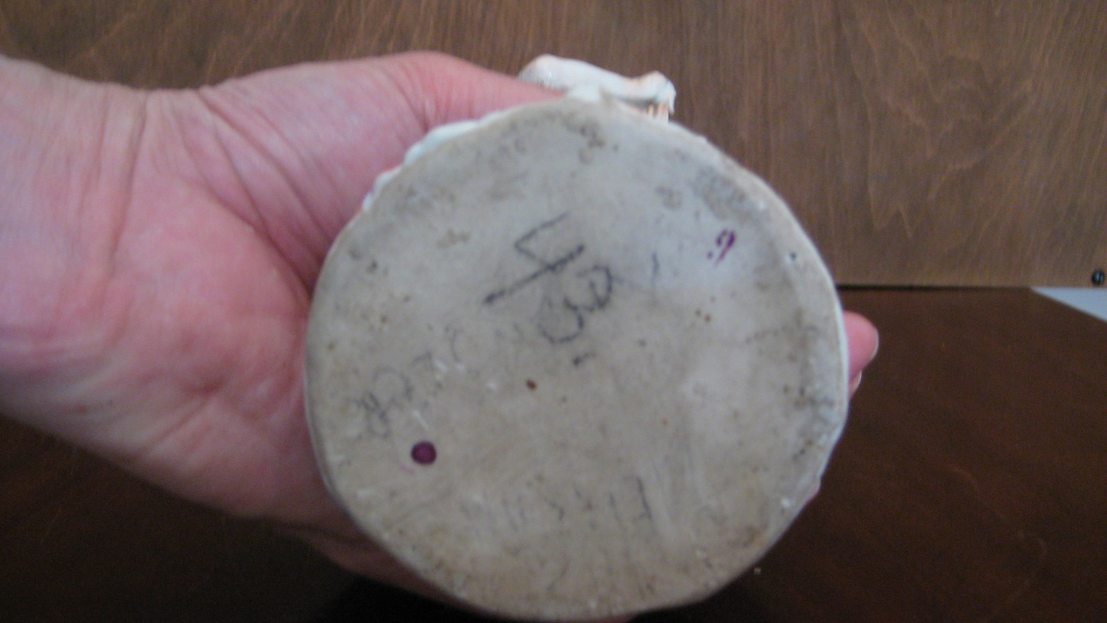 MEISSEN FIGURE OF WINTER FROM THE FOUR SEASONS, C 1760