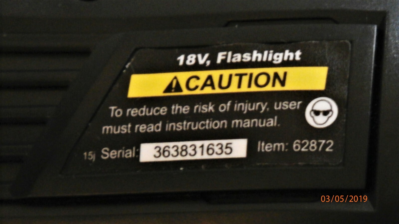 18 Volt 3/8 in. Cordless Drill/Driver And Flashlight Kit