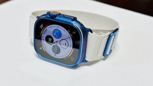 Alpine フルート Amazon.com: Apple Watch Band - Alpine Loop (49mm) - Navy