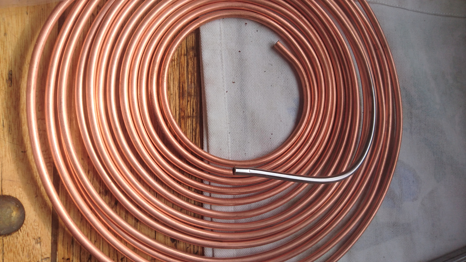 3/8 Inch*8m Copper Pipe Roll HVAC Refrigeration Plumbing AirCon R410A