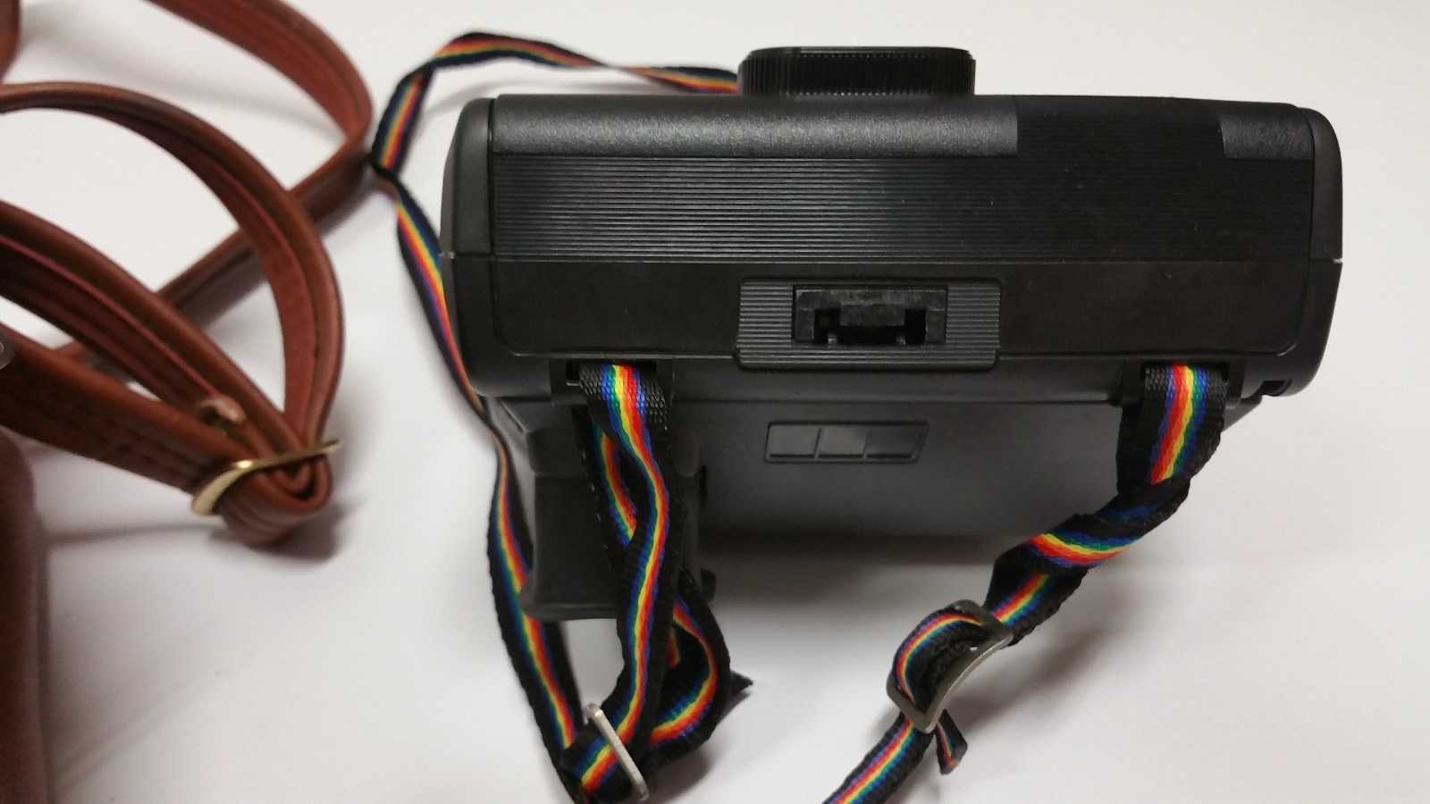 Kodak EK160 Instant Camera W/ORIGINAL LEATHER CARRY BAG/INSTRUCTIONS VINTAGE